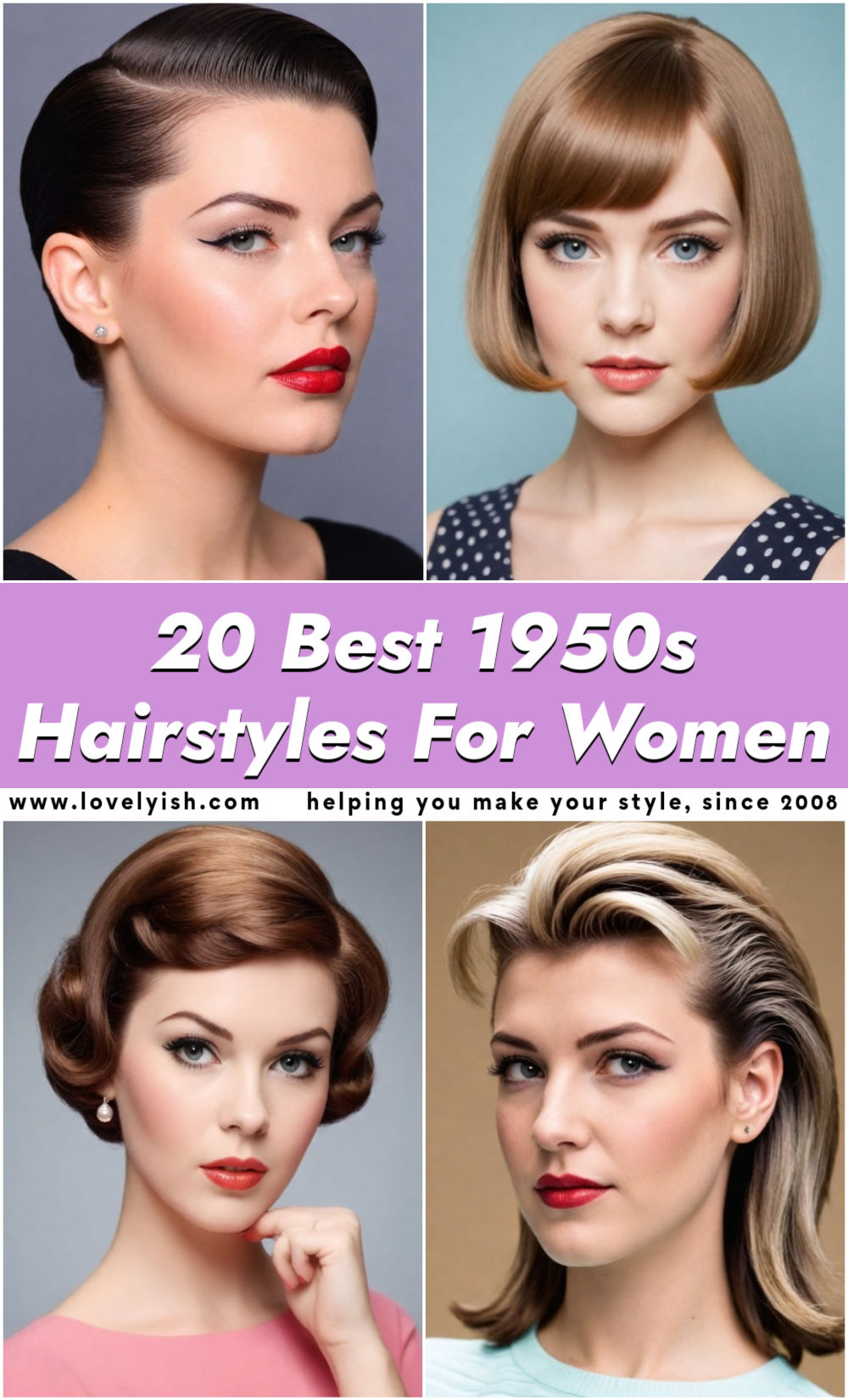 20 Best 50s Hairstyles For Women To Get Vintage Look Lovelyish