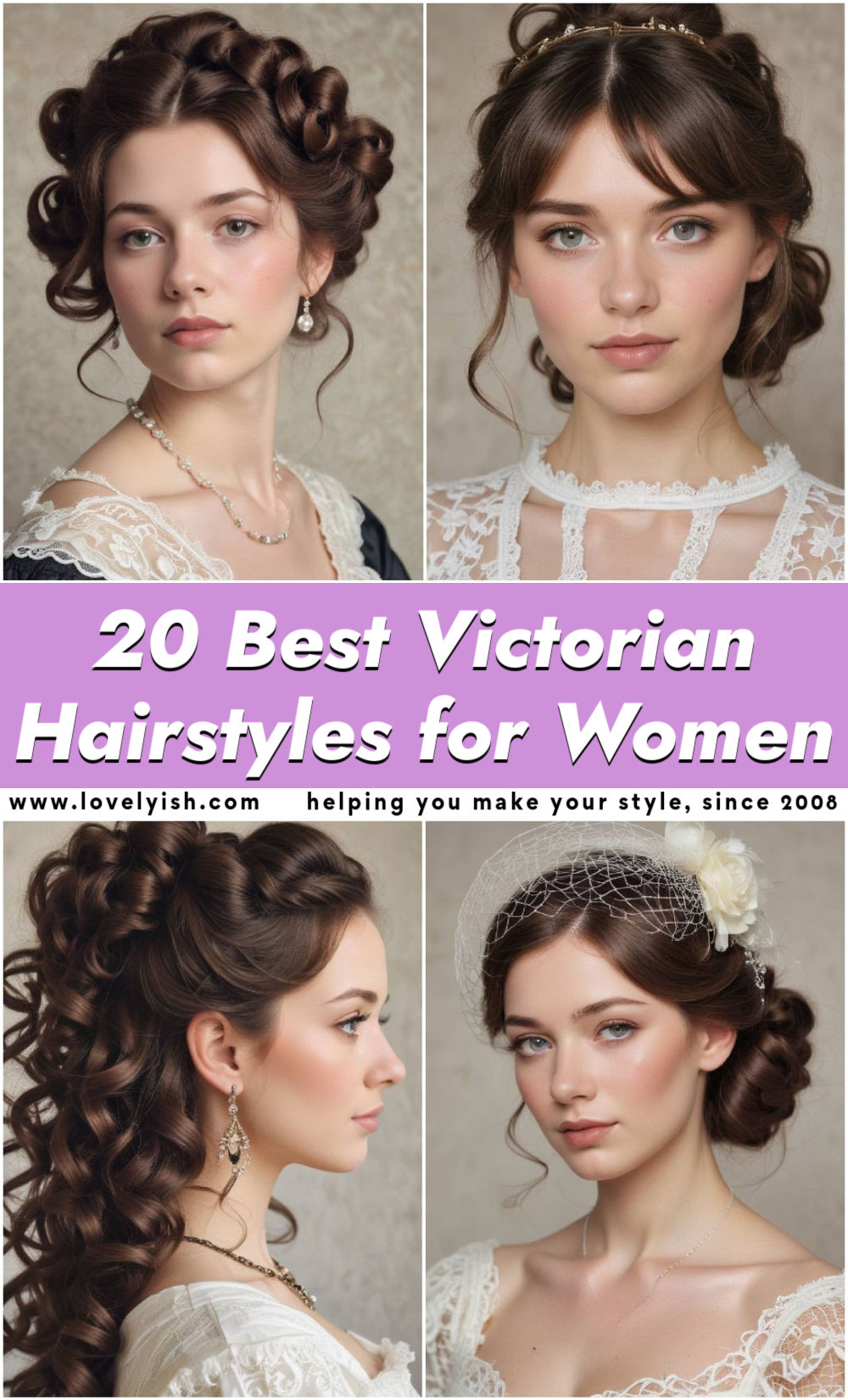 20 Victorian Hairstyles for All Hair Types (2024) – Lovelyish